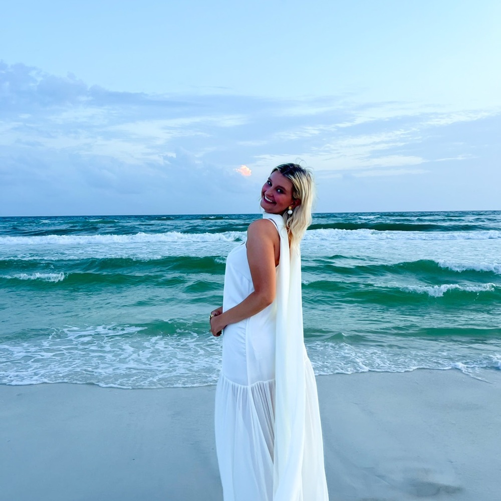 Show Me Your MuMu White Maxi Dress